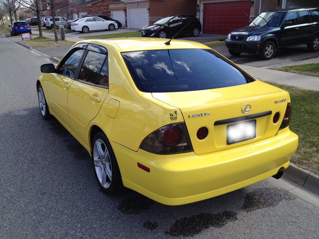 WINDOW VISORS FOR 20012005 LEXUS IS Phantom Autos