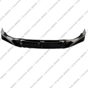 2024+ BMW G05 LCI X5 V Style Front Bumper Lip (Black)