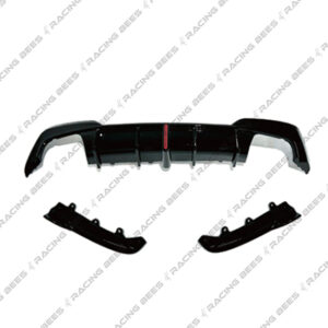 2019-2022 BMW G20 3 Series VT Style Rear Diffuser (Quad Outlet)