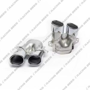 2019+ Mercedes-Benz A/CLA Class 45AMG Style Quad Exhaust Tips (One Pair)