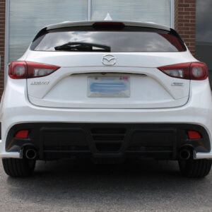 2014-2018 Mazda 3 Hatchback KS Style Rear Bumper