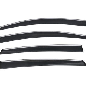 Chrome Trim Window Visor for 2019-2026 Lexus UX